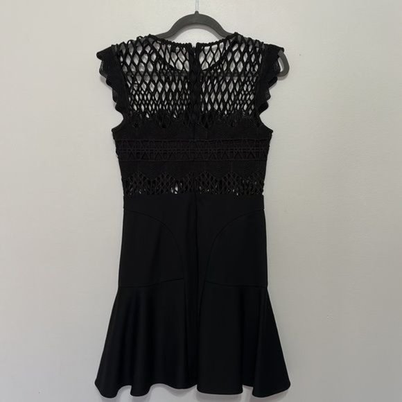 Gianni Bini Carmen Lattice Fit & Flare Dress Size XS - Picture 6 of 10